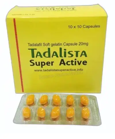 Comprar Tadalista Super Active genérico 20mg en España — desde €1.61
